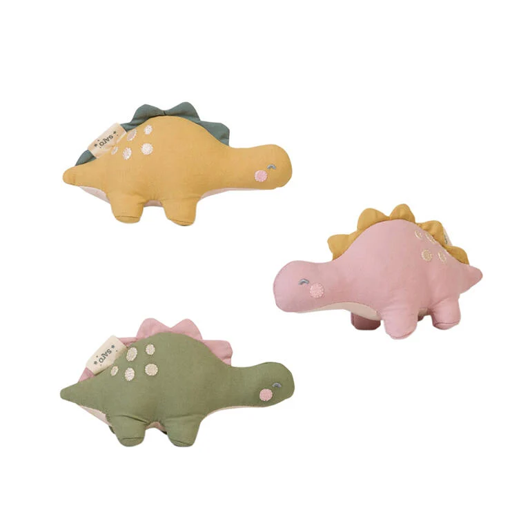 Peluche con sonajero "Wild Dinos" - Saro - Imagen 2