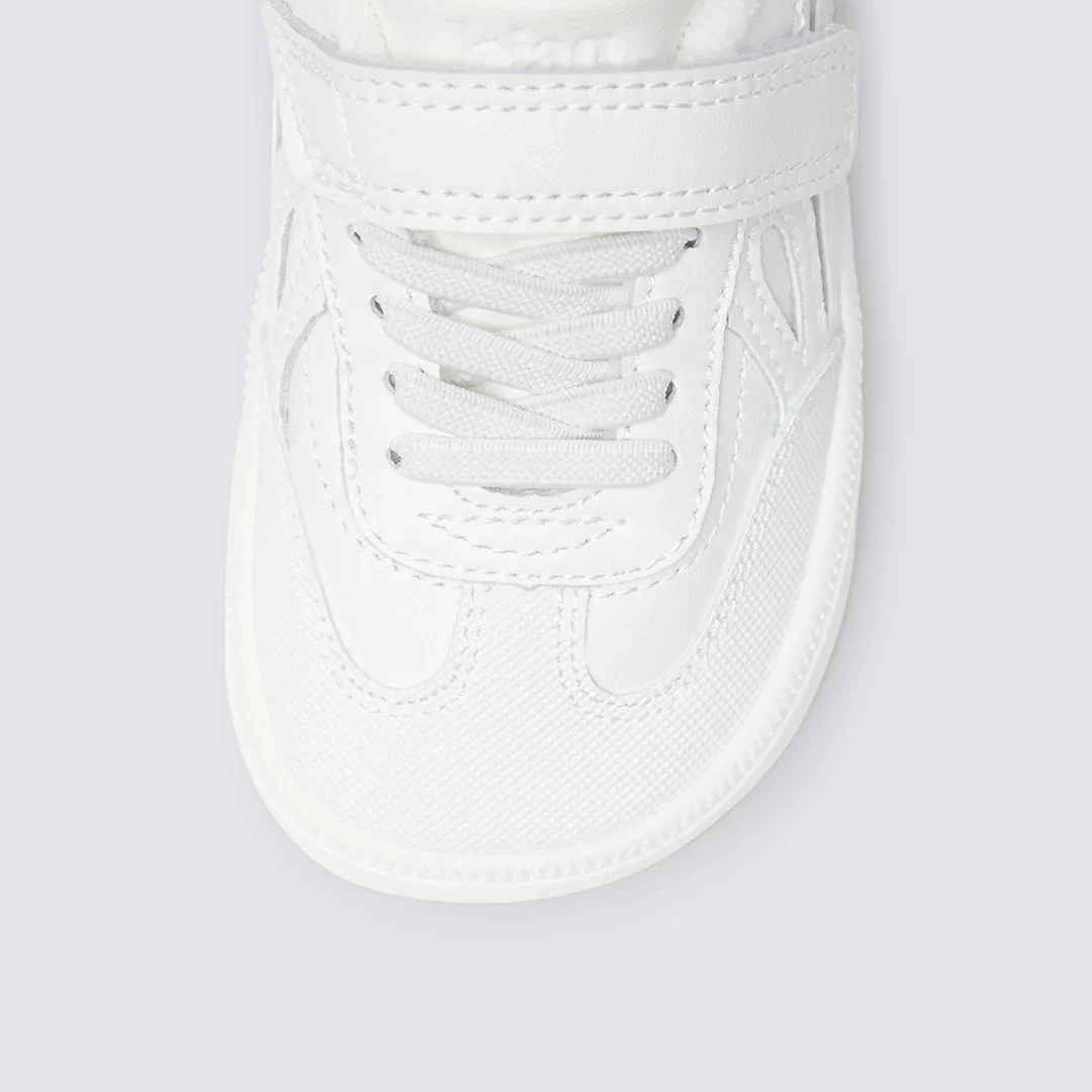 Deportivas barefoot Lejan Weekdays Blanca - Imagen 4