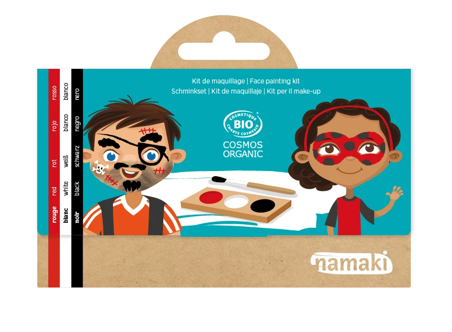 Kit maquillaje Pirata y Mariquita - Namaki - Imagen 4