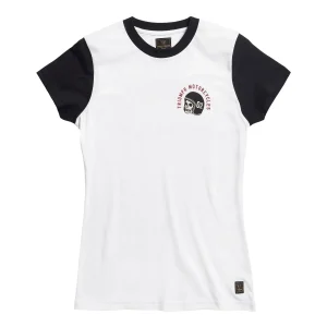 Camiseta Mujer Surrey Blanco/Negro