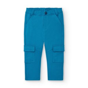 Pantalón cargo azul para niño de la colección Freezy