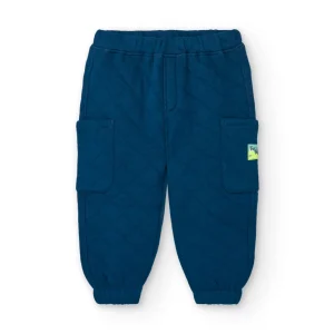Pantalón acolchado azul marino para niño de la colección Freezy
