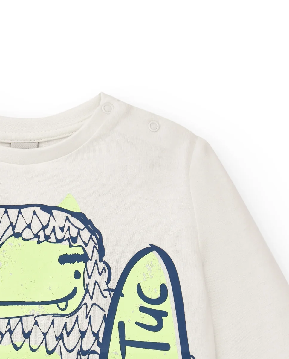 Camiseta de manga larga con estampado de Yeti y tabla de surf para niño de la colección Freezy - Imagen 5