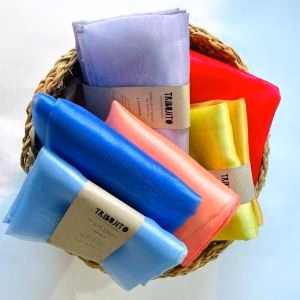 Telas para estimulación organza