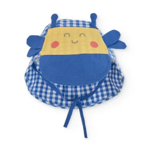 Gorro de recién nacido de punto y detalles en relieve