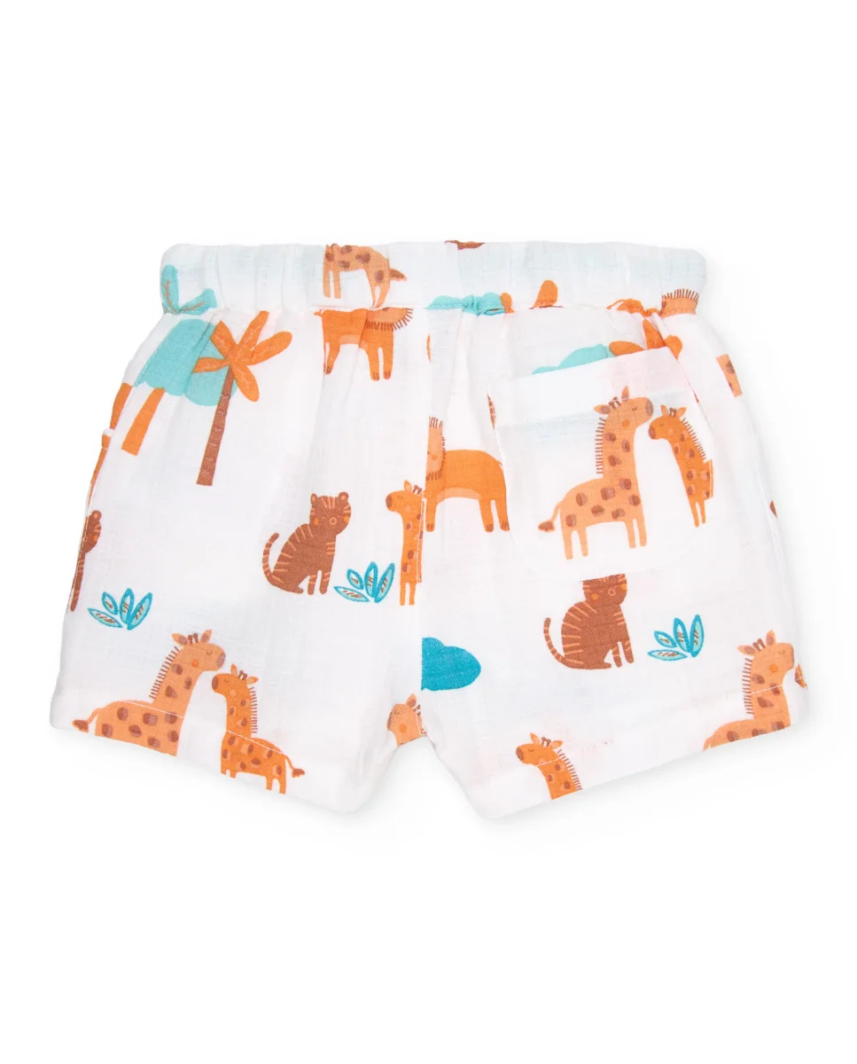 Conjunto de recién nacido de punto y estampado león - Imagen 6