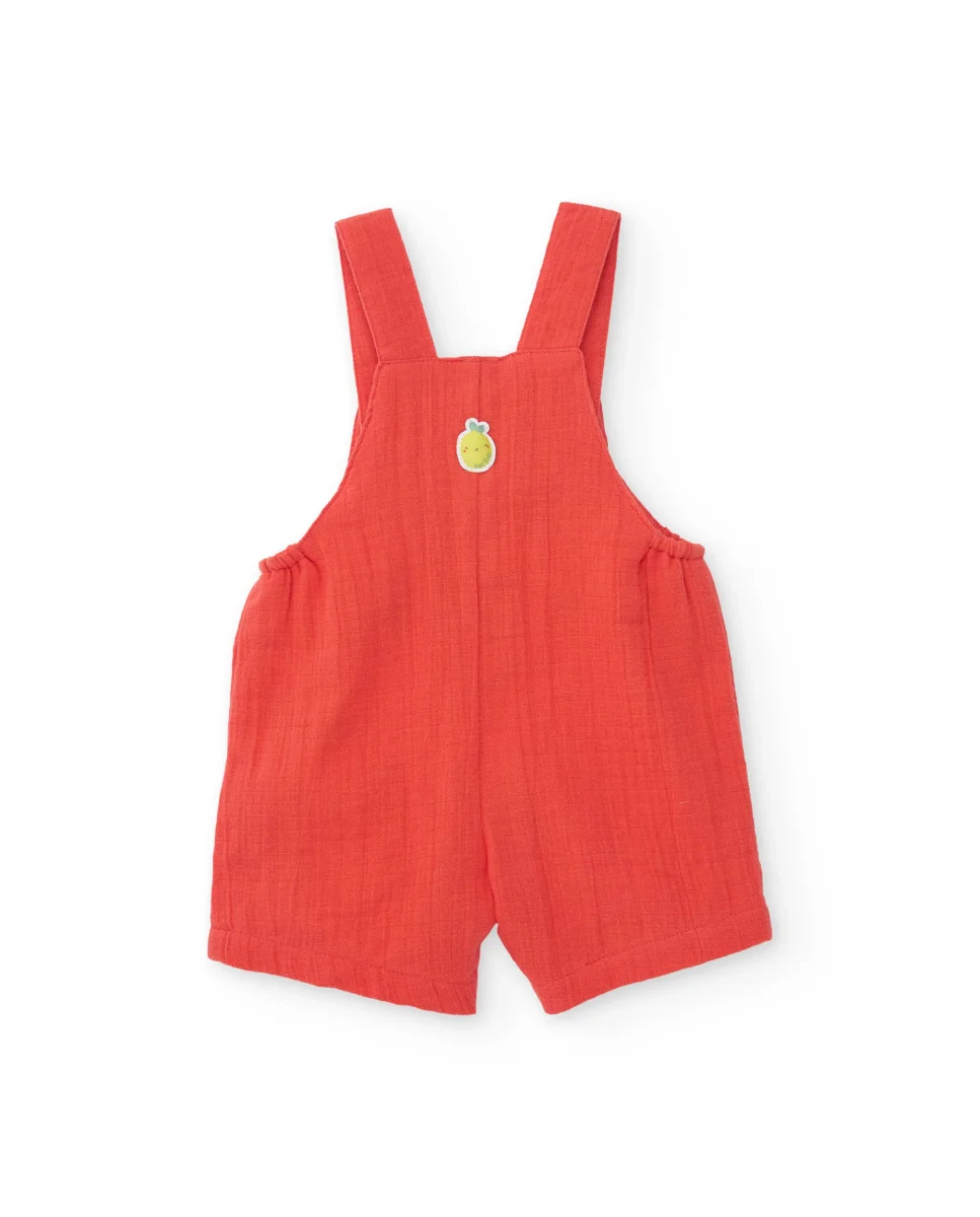 Conjunto de recién nacido de punto y bolsillo frontal de fruta - Imagen 7
