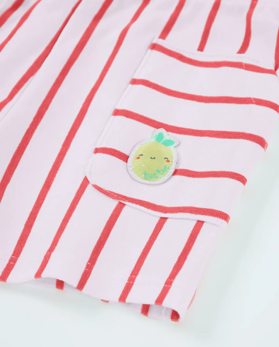 Conjunto de recién nacido de punto con parche bordado - Imagen 8