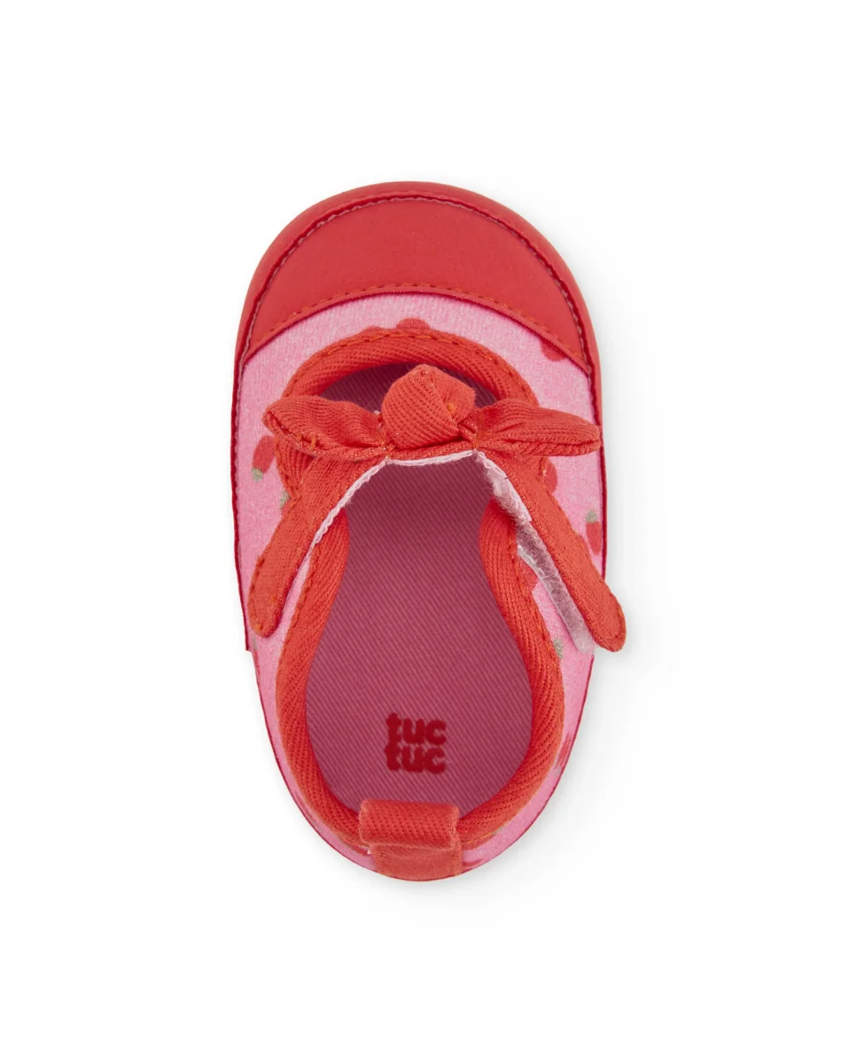Zapatos de recién nacido de punto y tira ajustable - Imagen 3