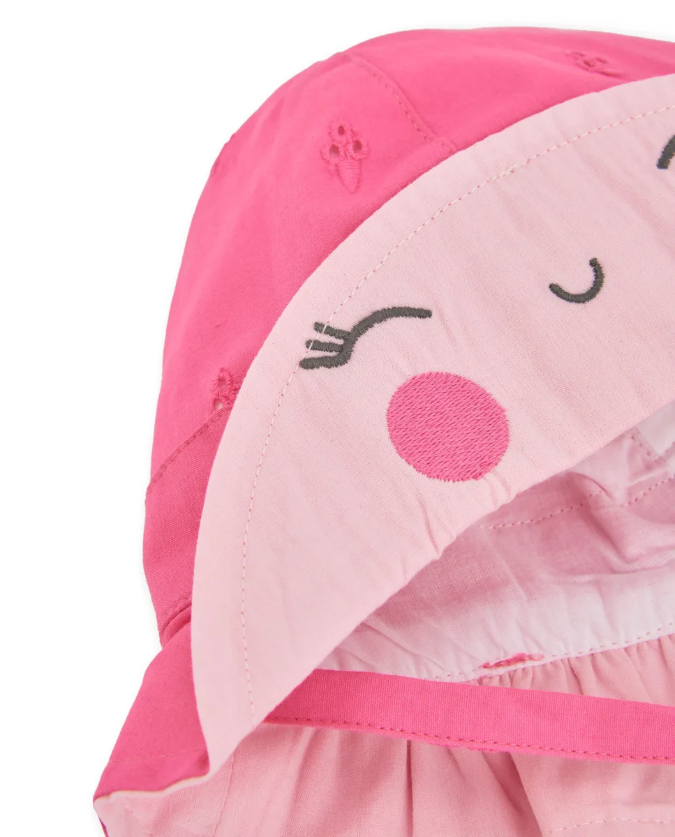 Gorro de recién nacido de plana y tira ajustable - Imagen 4