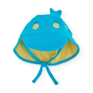 Gorro de recién nacido de plana de diseño pez