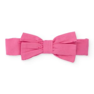 Diadema de recién nacido de punto con lazo decorativo