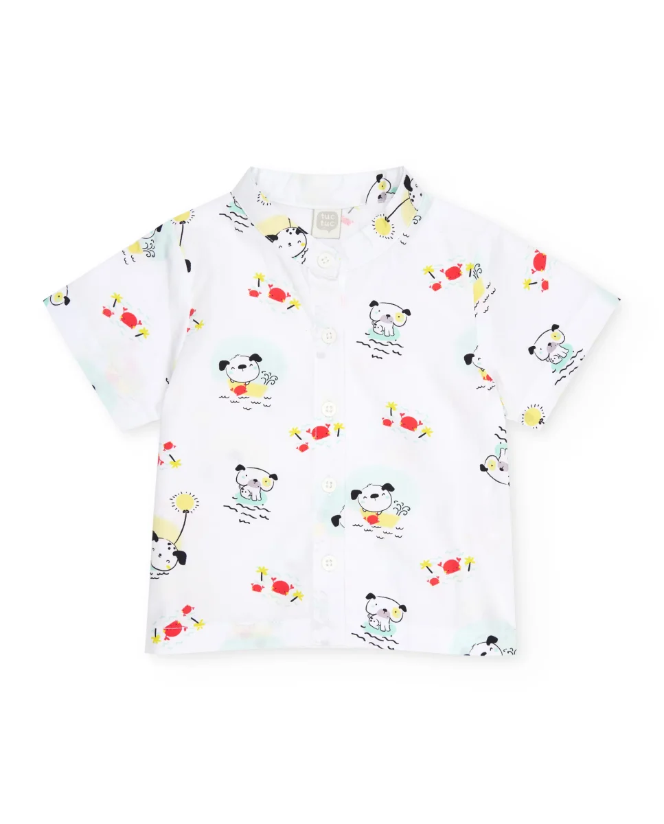 Conjunto de recién nacido de plana y estampado divertido - Imagen 3