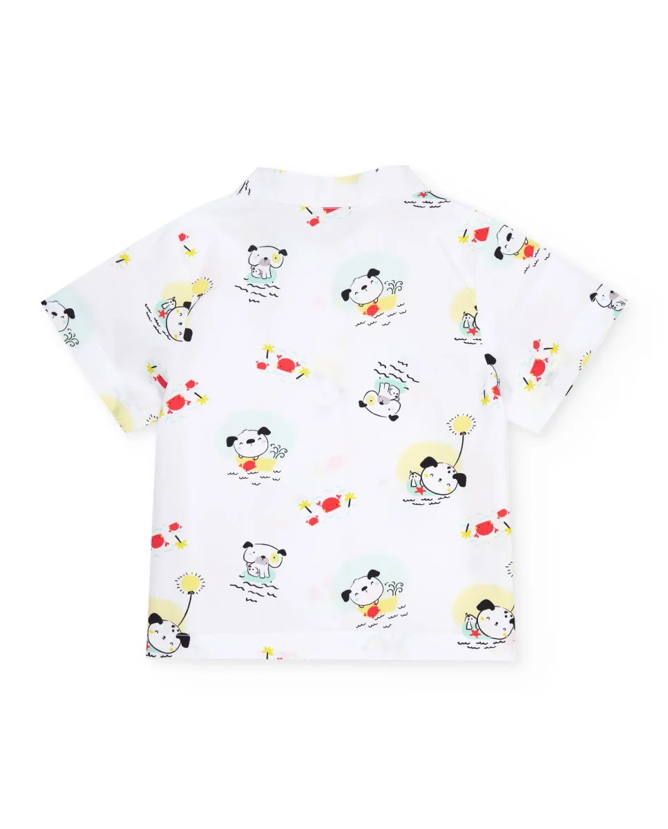 Conjunto de recién nacido de plana y estampado divertido - Imagen 5