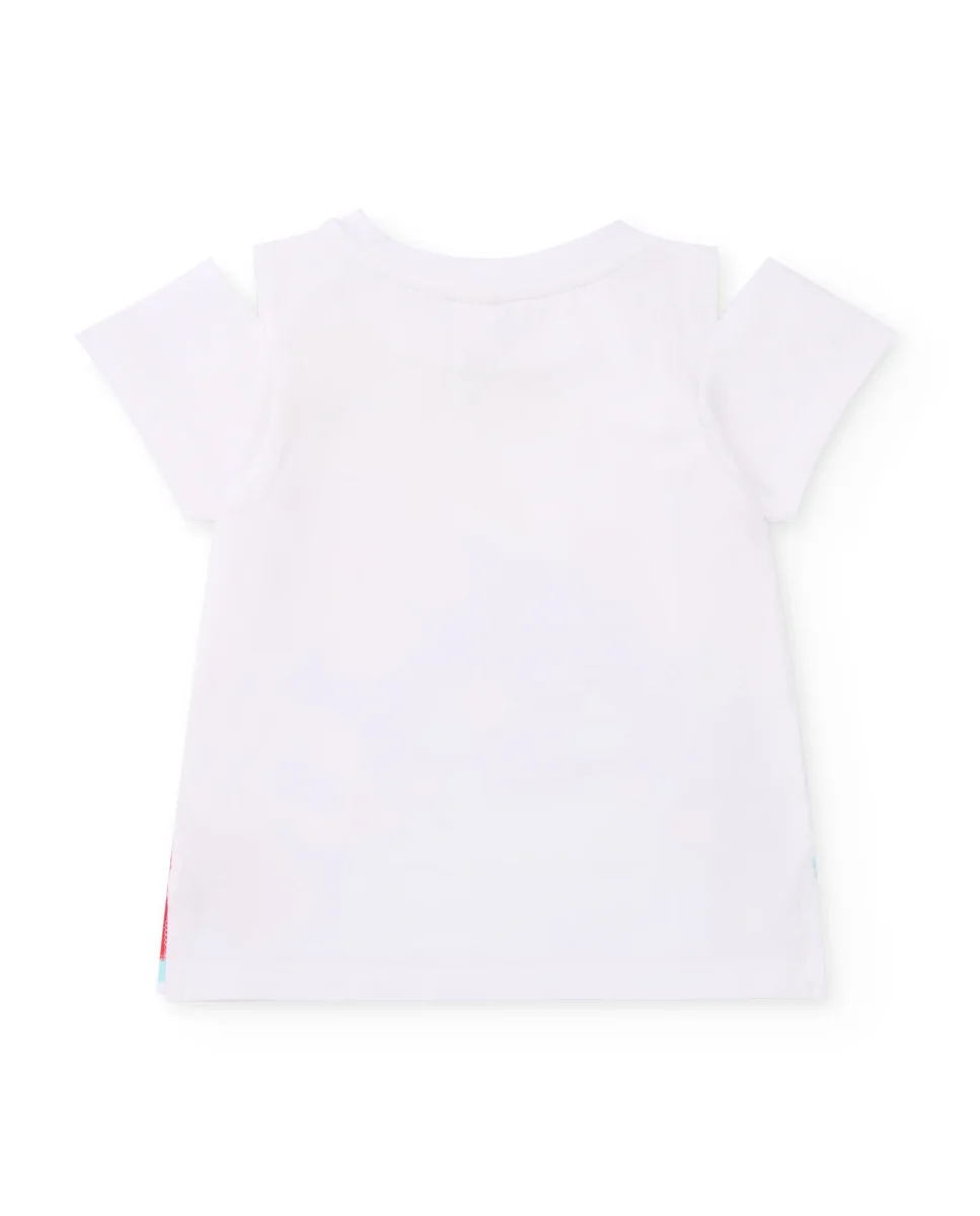 Conjunto de niña de punto y diseño floral - Imagen 5