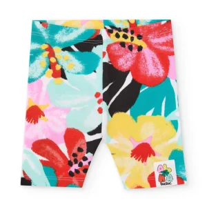 Leggings de niña de punto con estilo alegre