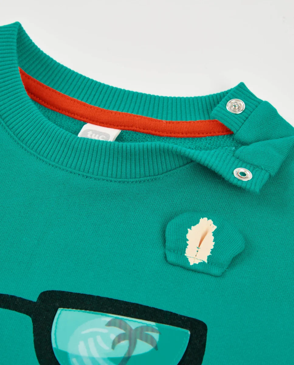 Sudadera de niño de punto y diseño frontal - Imagen 5