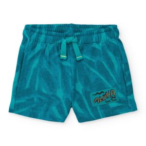 Bermuda de niño de punto con bolsillos laterales
