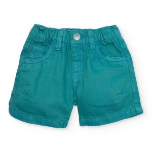 Bermuda de niño de plana con cintura elástica