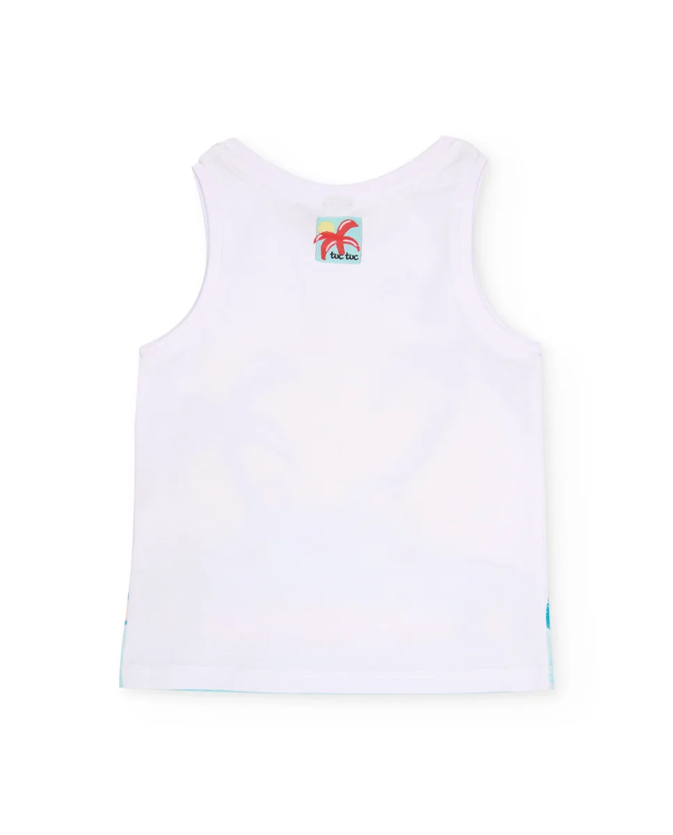 Camiseta de niño de punto de tirantes - Imagen 3
