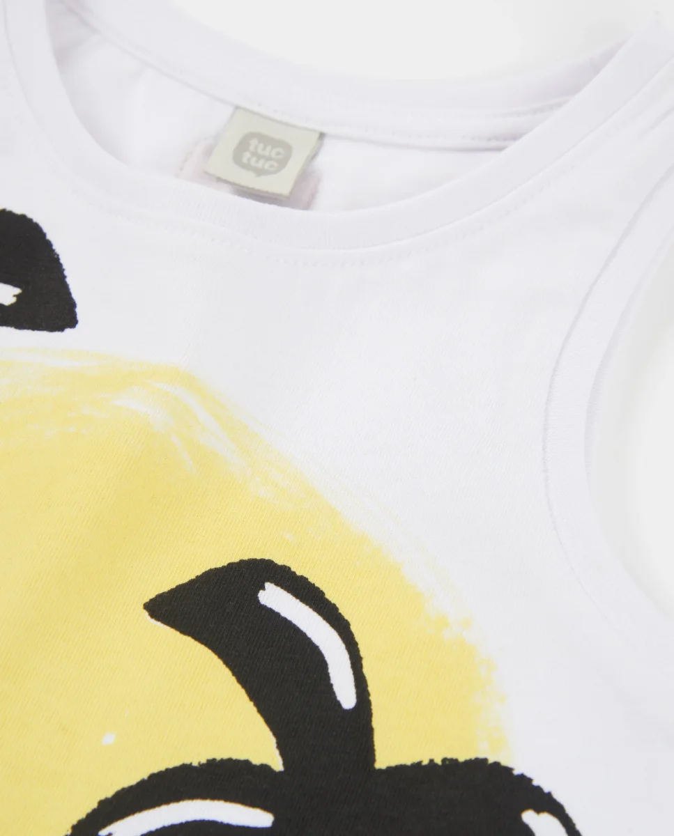 Camiseta de niño de punto de tirantes - Imagen 4