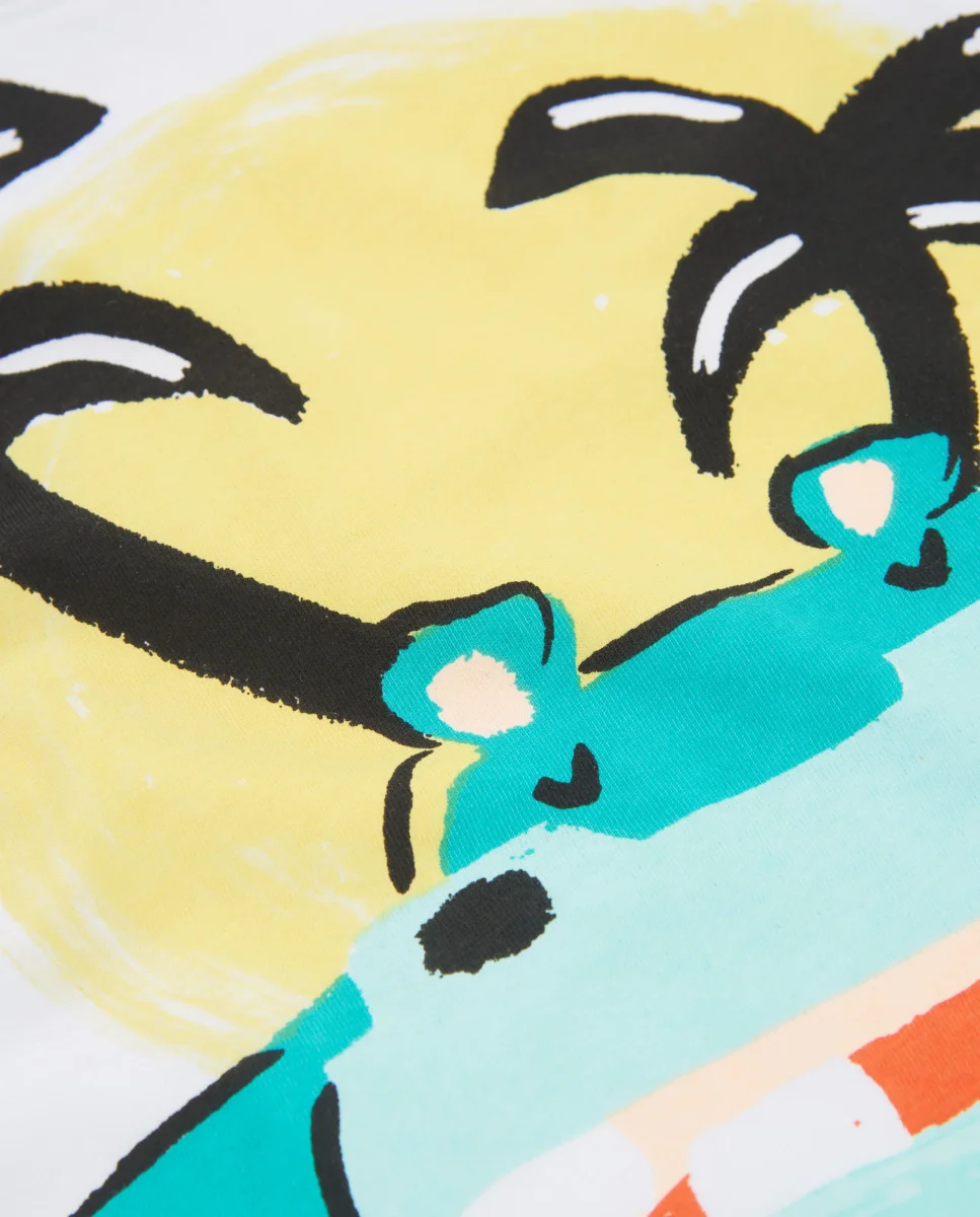 Camiseta de niño de punto de tirantes - Imagen 5