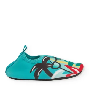 Zapatos de niño de punto y suela antideslizante