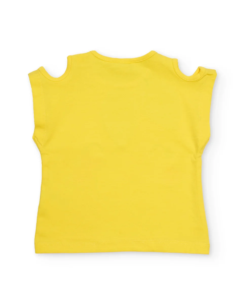 Conjunto de niña de punto y aberturas en hombros - Imagen 6
