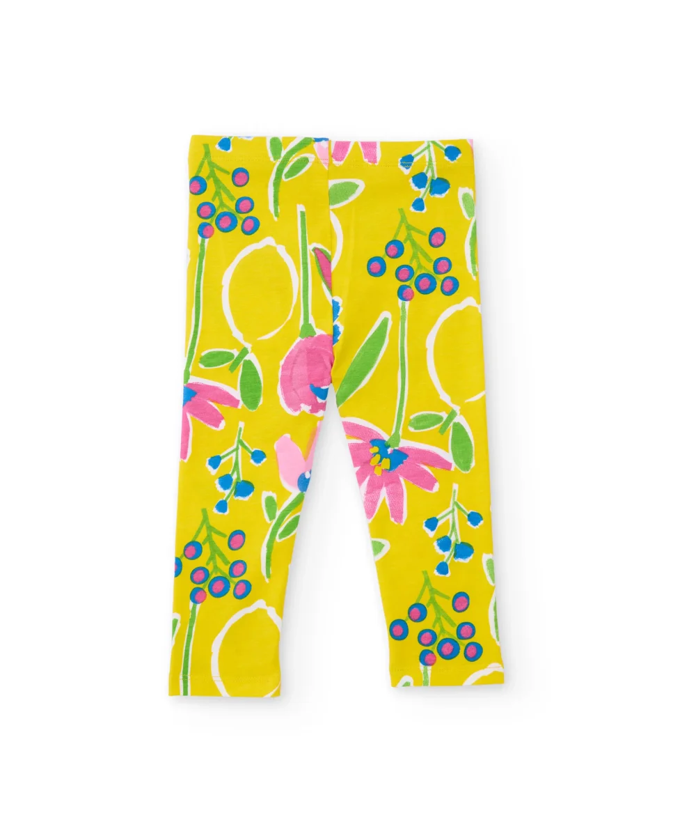 Leggings de niña de punto y estilo alegre - Imagen 3