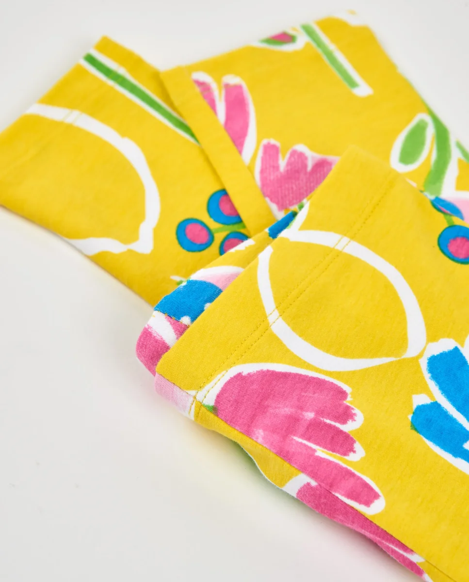 Leggings de niña de punto y estilo alegre - Imagen 5