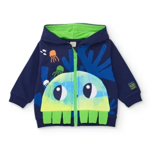 Sudadera de niño de punto con capucha