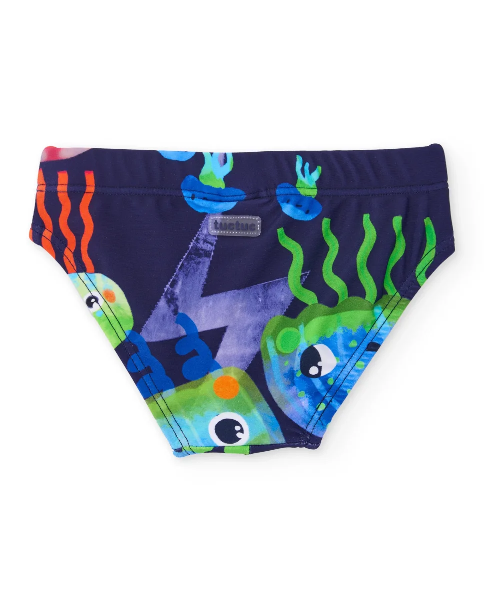 Bañador de niño de punto de ispiración marina - Imagen 3