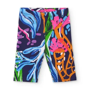 Leggings de niña de punto y diseño ajustado