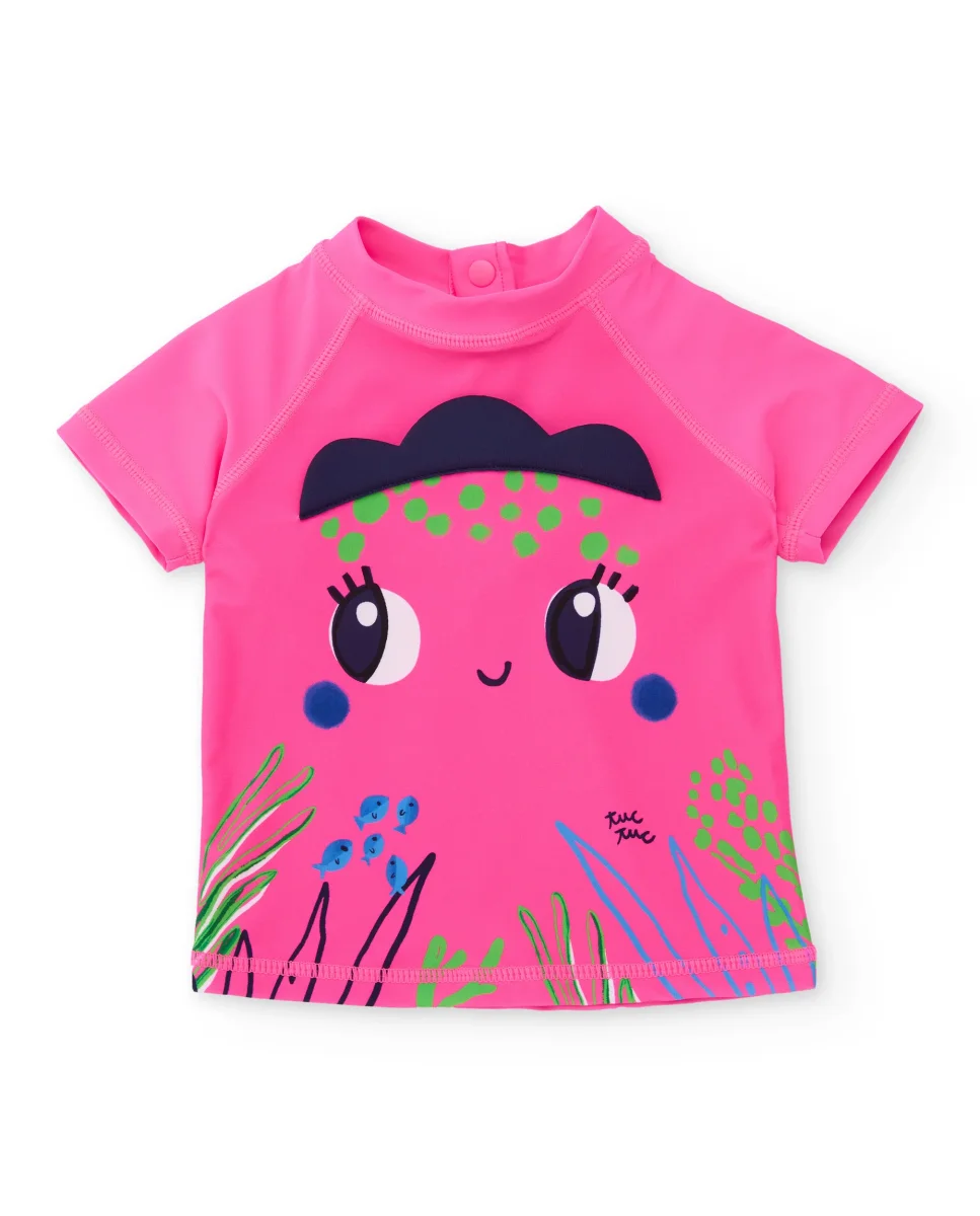 Camiseta de baño para niña Protección Solar UPF 50+ - Imagen 3