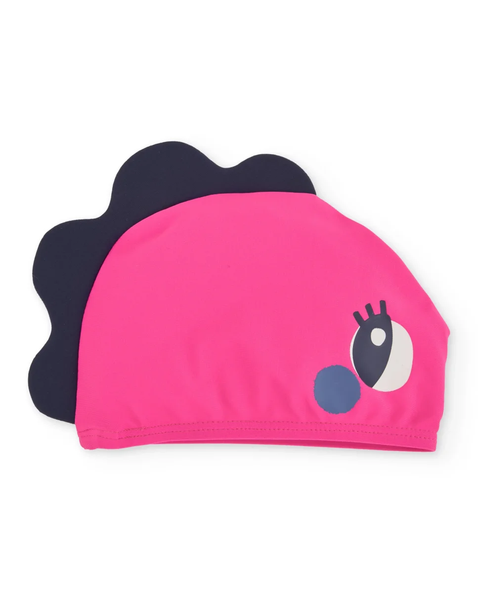 Gorro de natación de niña de punto y elástico - Imagen 4