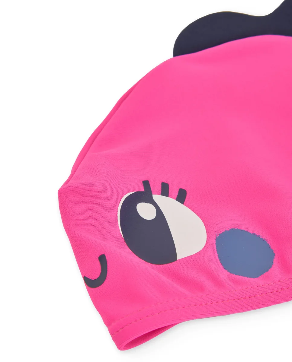 Gorro de natación de niña de punto y elástico - Imagen 5