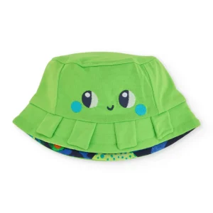 Gorro de niño de punto y diseño reversible