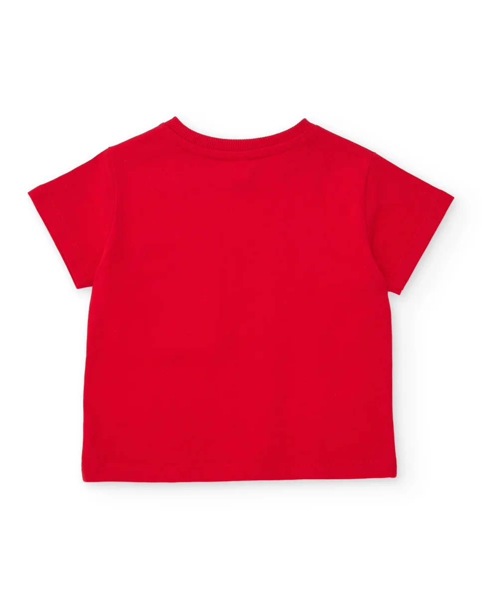 Camiseta de niño de punto con estilo cómic - Imagen 3