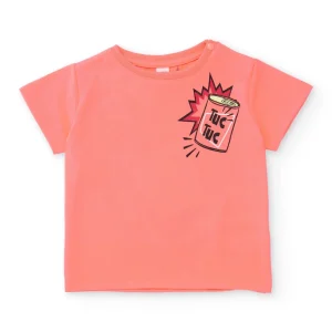 Camiseta de niño de punto con motivo estilo pop