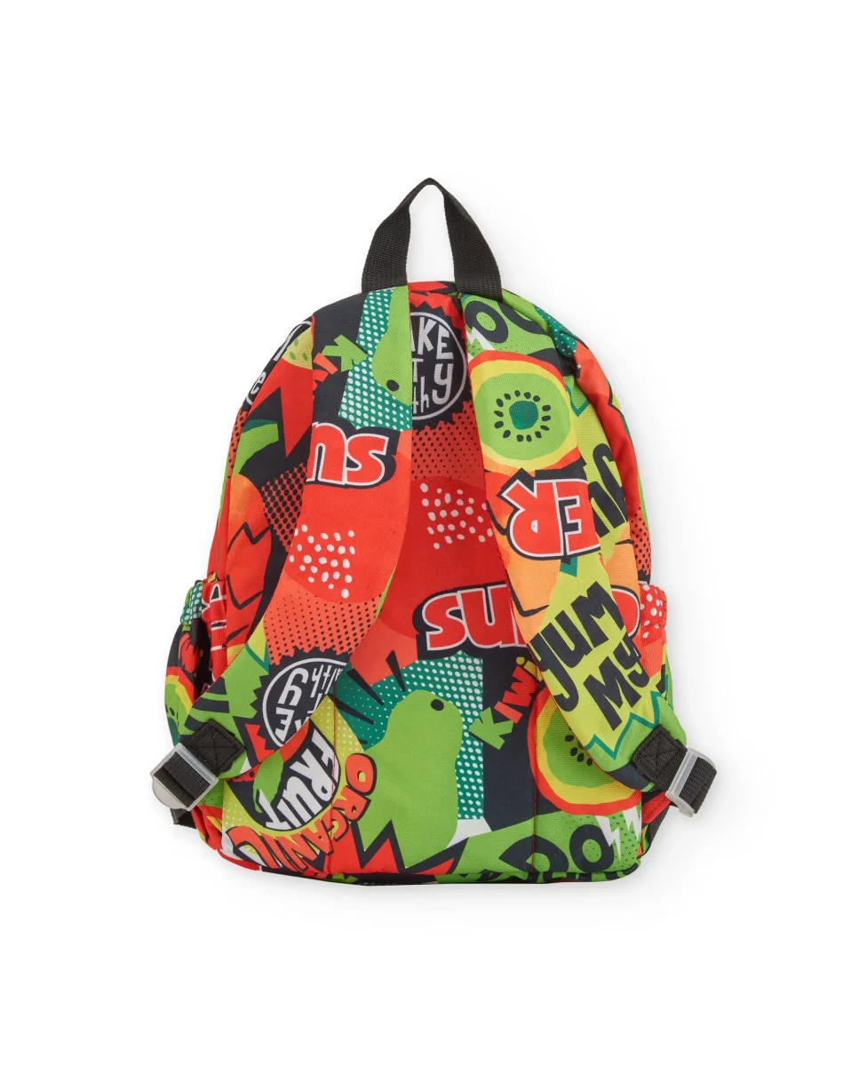 Mochila de niño de plana con múltiples bolsillos - Imagen 3
