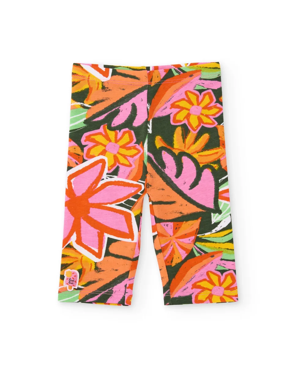 Conjunto de niña de punto con detalles en relieve - Imagen 4