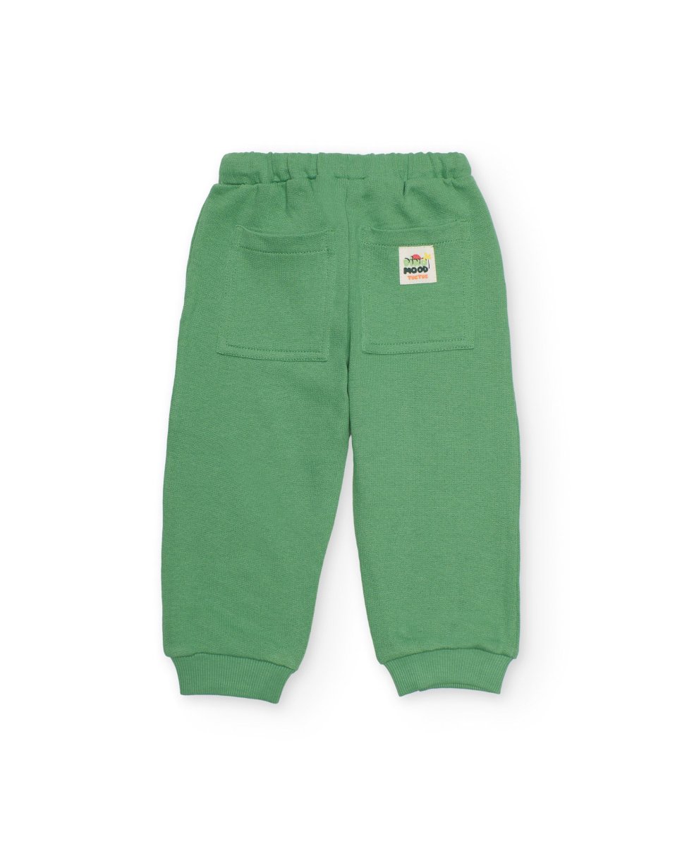 Conjunto de niño de punto con capucha de dinosaurio - Imagen 7
