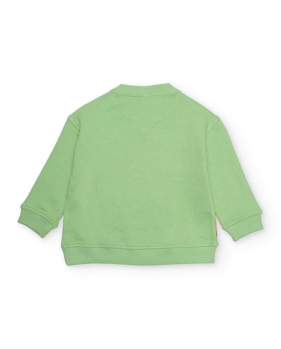 Sudadera de niño de punto con apliques en relieve - Imagen 3