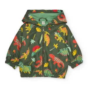 Chaqueta de niño de plana con estampado integral