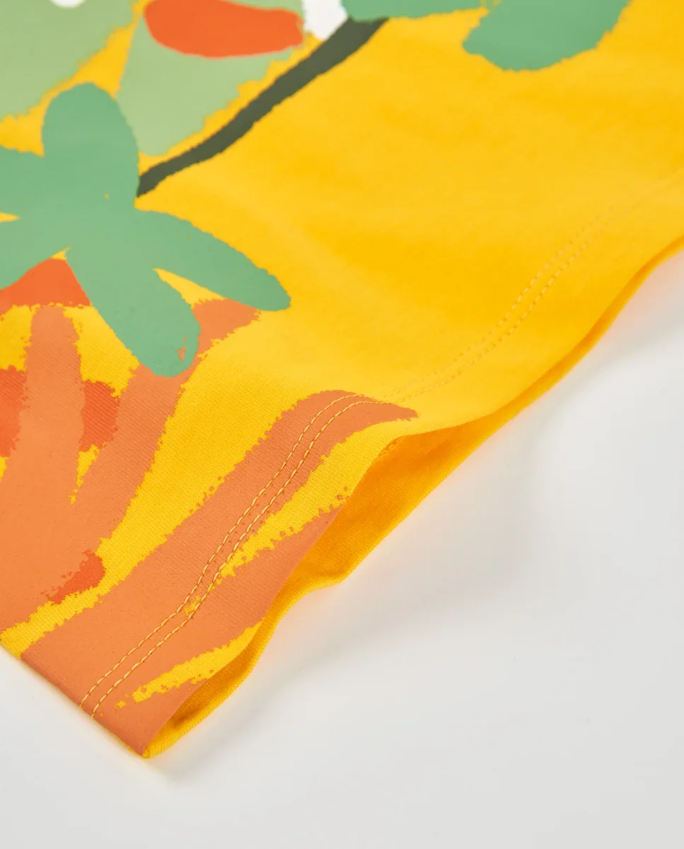 Camiseta de niño de punto y tirantes - Imagen 5