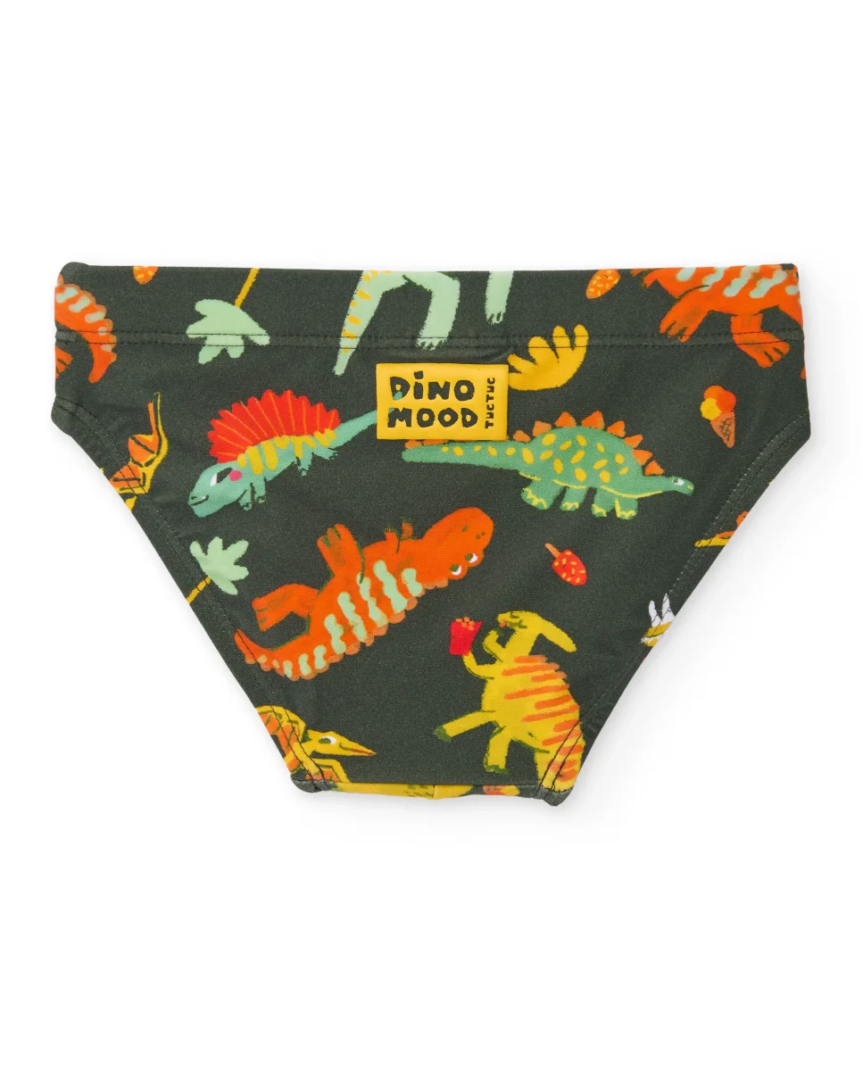 Bañador de niño de punto y tejido elástico - Imagen 3