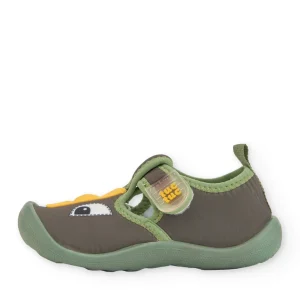 Zapatos acuaticos de niño de punto y suela flexible