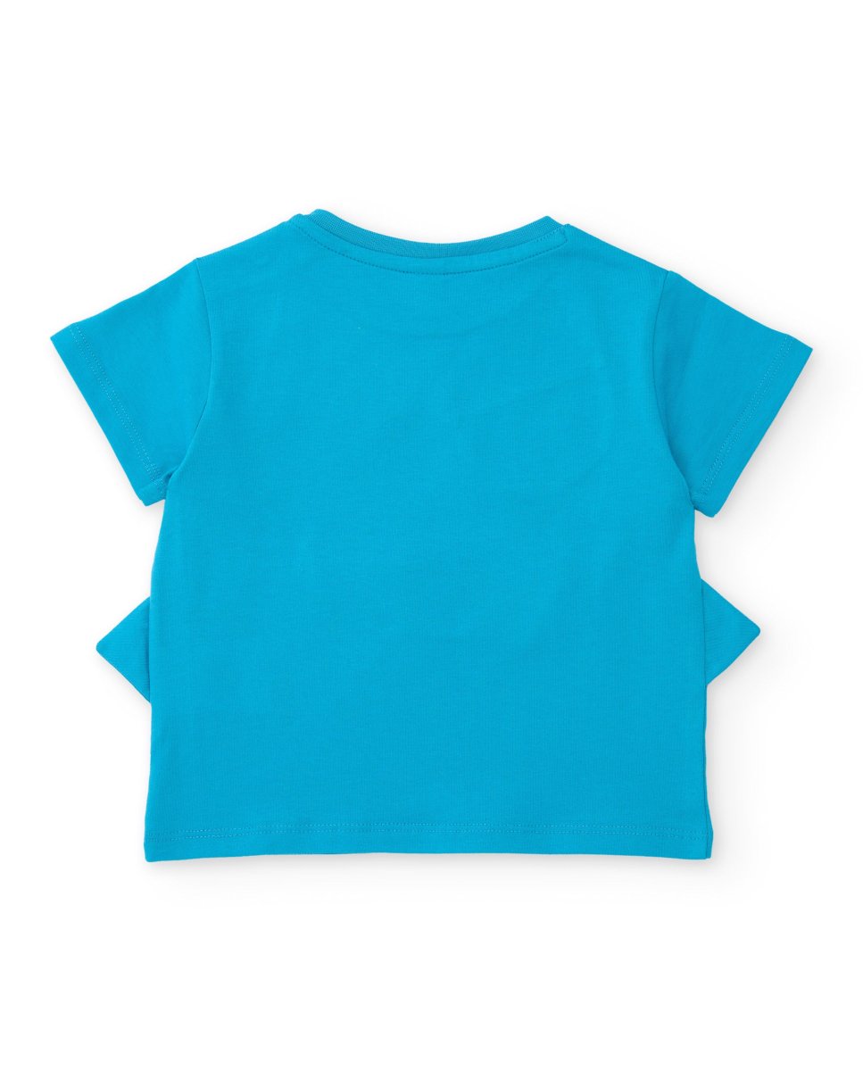 Camiseta de niño de punto con aletas laterales - Imagen 3