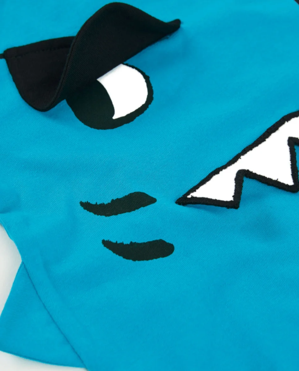 Camiseta de niño de punto con aletas laterales - Imagen 5