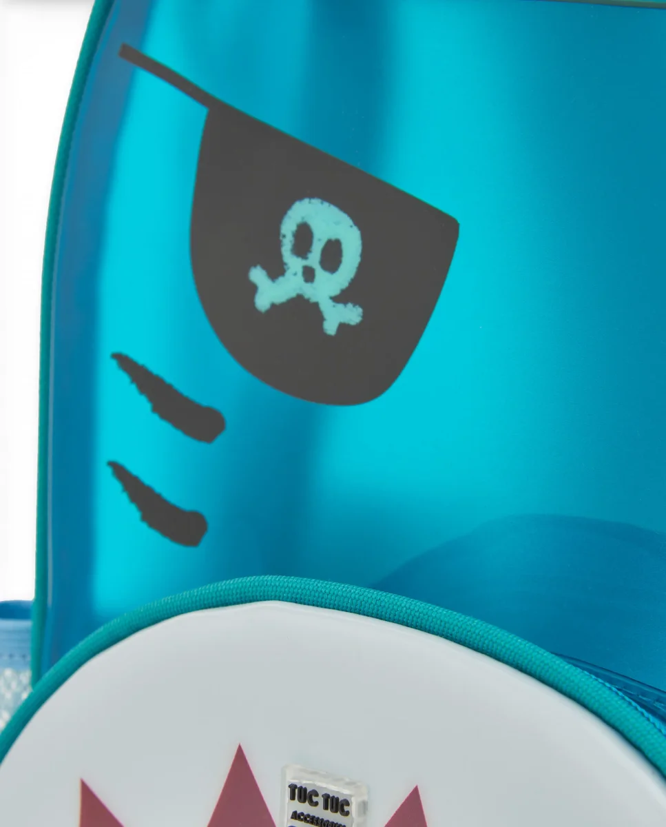 Mochila de niño de plana y diseño tiburón - Imagen 4
